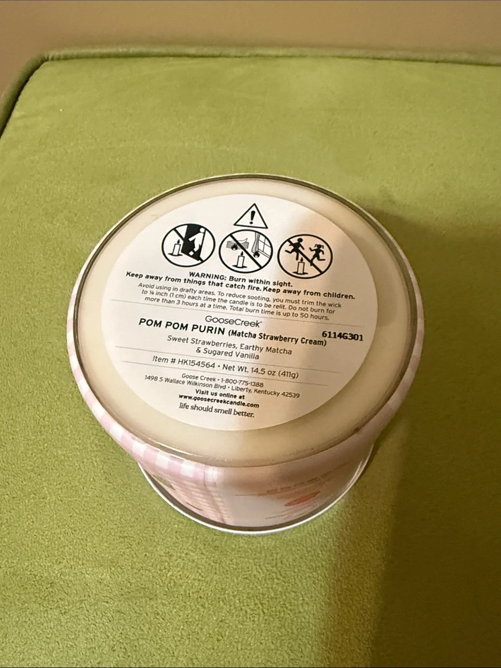 GooseCreek x Hello Kitty And Friends Pompompurin Hello Kitty 3-Wick Candle